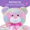 Best Choice Products 35in Giant Soft Plush Teddy Bear Stuffed Animal Toy w/ Bow Tie, Footprints